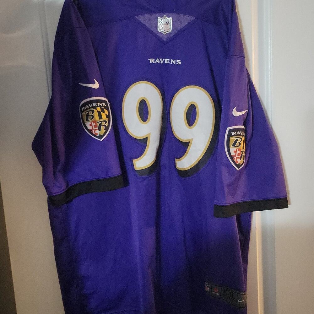 Nike Baltimore Ravens Jersey #99 Odafe Oweh Size XXL